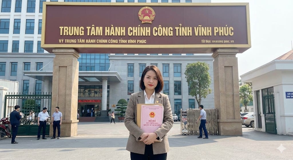 Dịch vụ làm sổ đỏ tại Vĩnh Phú Vĩnh Tường trọn gói uy tín