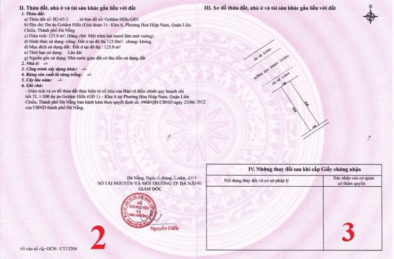 Dịch vụ làm sổ đỏ trọn gói tại huyện Vĩnh Tường tỉnh Vĩnh Phúc