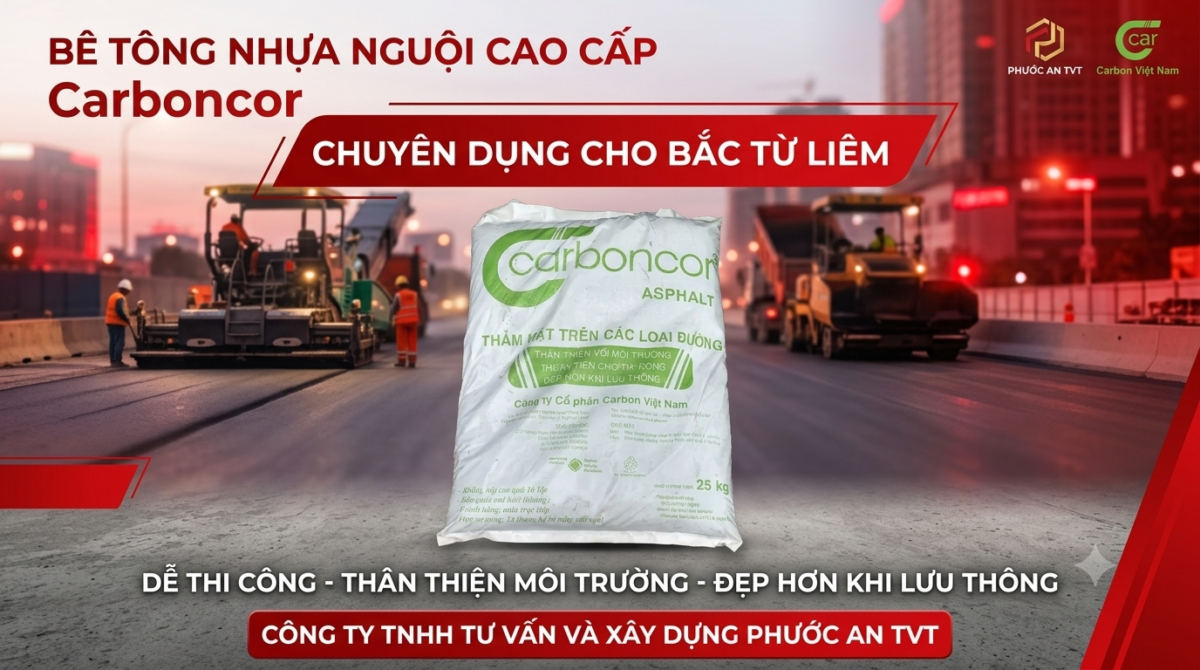 Thi công bê tông nhựa nguội tại Bắc Từ Liêm trong ngõ hẹp