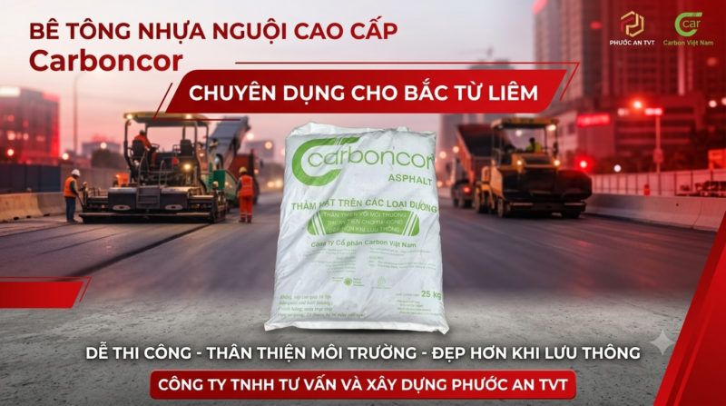 Thi công bê tông nhựa nguội tại Bắc Từ Liêm trong ngõ hẹp