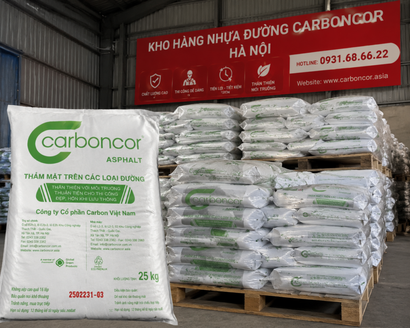 kho kho bao nhựa đường nguội bê tông asphalt tại Hà Nội