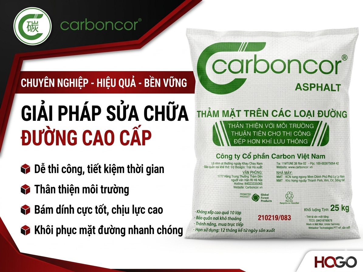 Mua nhựa đường nguội đóng bao tại Hà Nội chất lượng cao