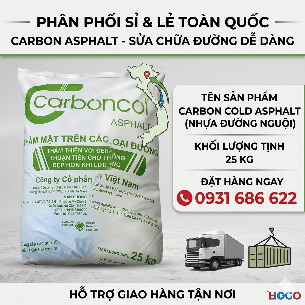 Mua nhựa đường đóng bao trộn sẵn tại Hà Nội uy tín giá rẻ